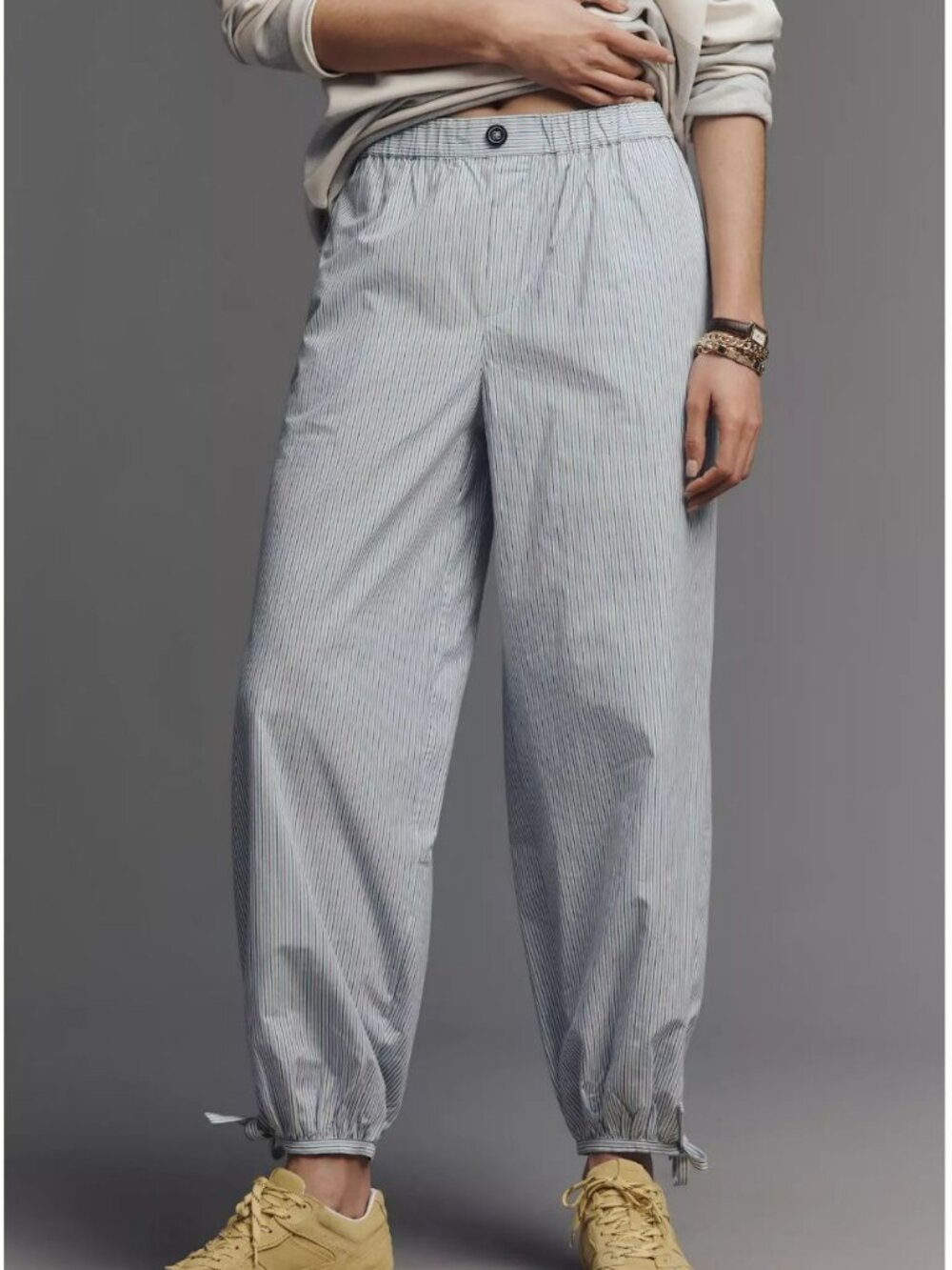 Maeve Anthropologie Cotton Balloon Pants - Picture 2 of 10